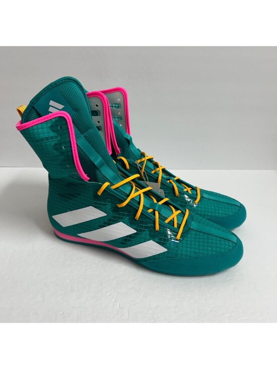 NEW Adidas Box Hog 4 Boxing Shoes JR5382 Size 9 Pure Teal main image 7
